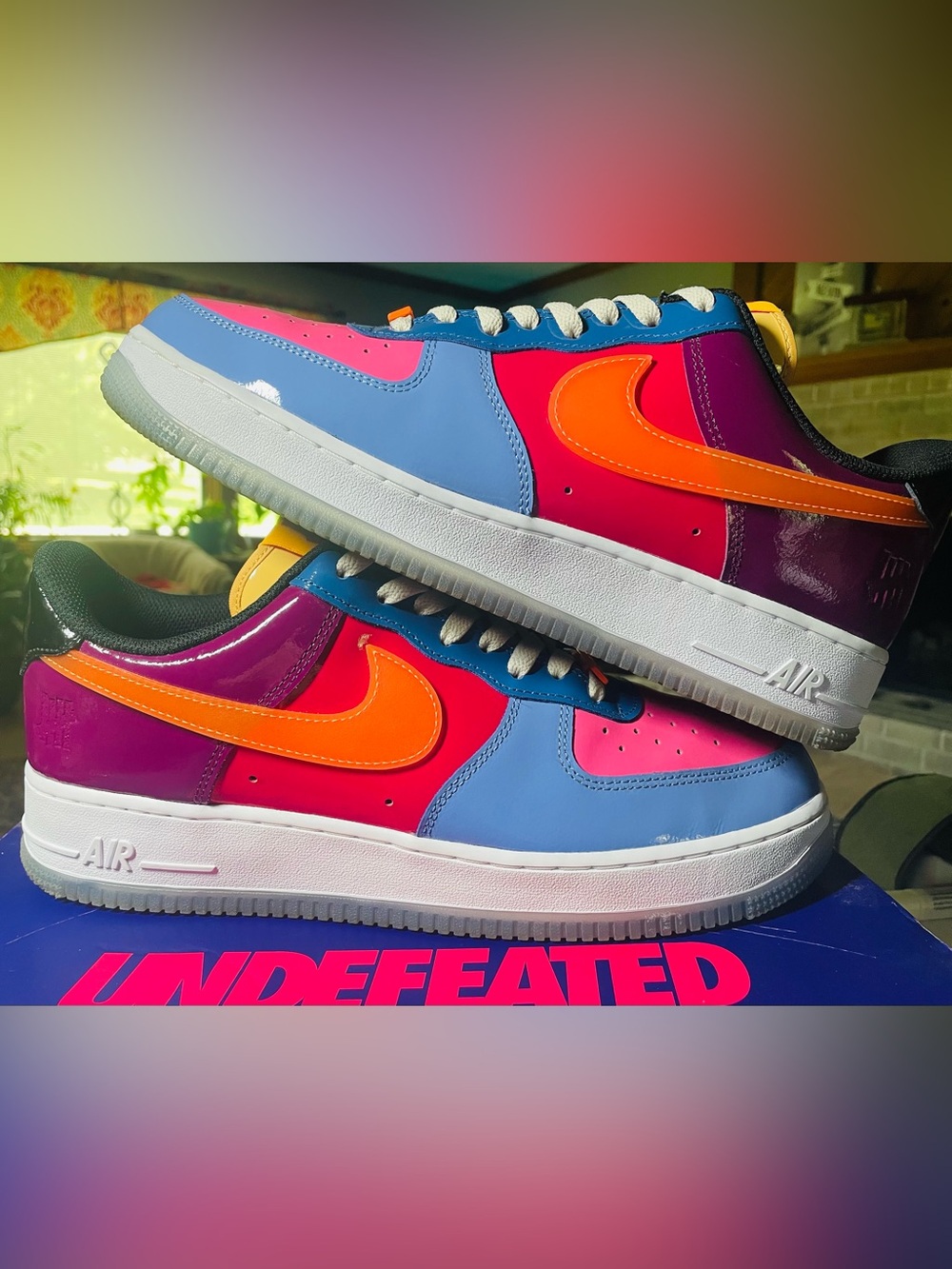 Nike Air Force 1 Low SP Undefeated Multi-Patent Total Orange 11M